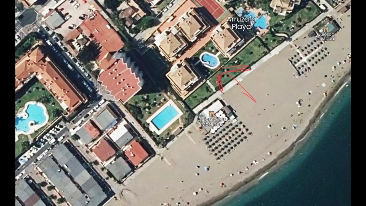 Beachfront Apartment In La Cala De Mijas Exterior photo